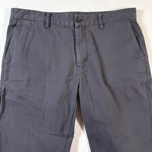 OUTERNOWN SEA SHORT Chino Pants Men's 34x30 Gray Organic Cotton Blend